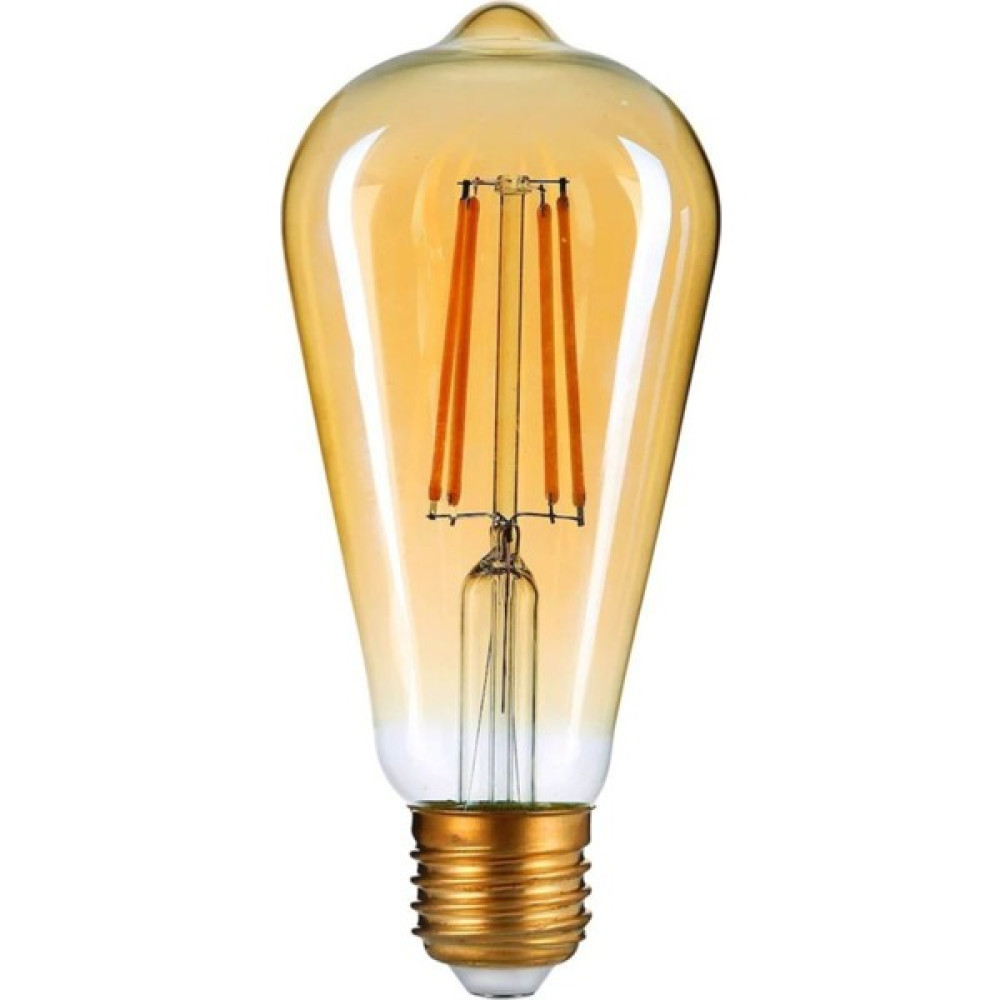 Edison Dekoratif Flament Rustik ST64 LED Ampul 4W 2700K - Gün Işığı Tasarruflu Ampul Fiyatı