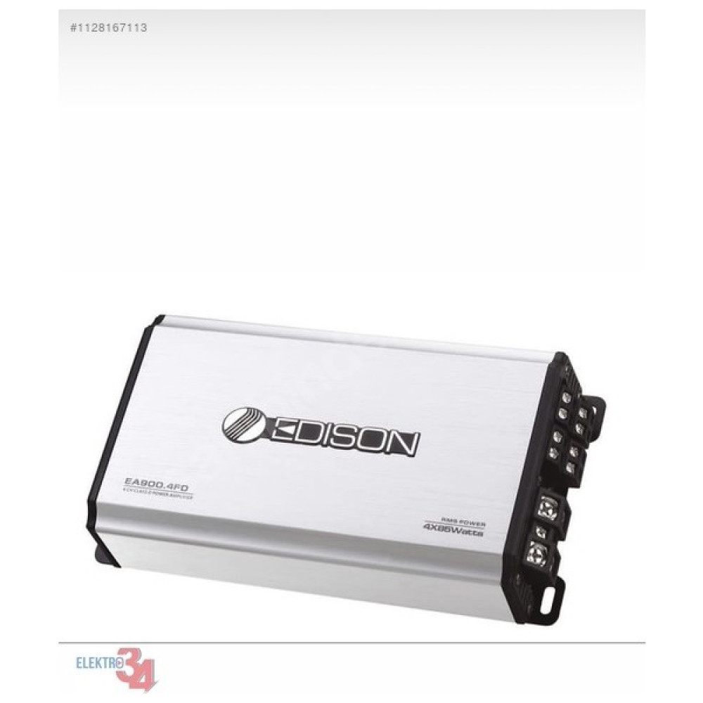 Edison EA-900.4FD 4 Kanallı Mini Amfi Oto Hoparlörleri & SubWoofer Fiyatı