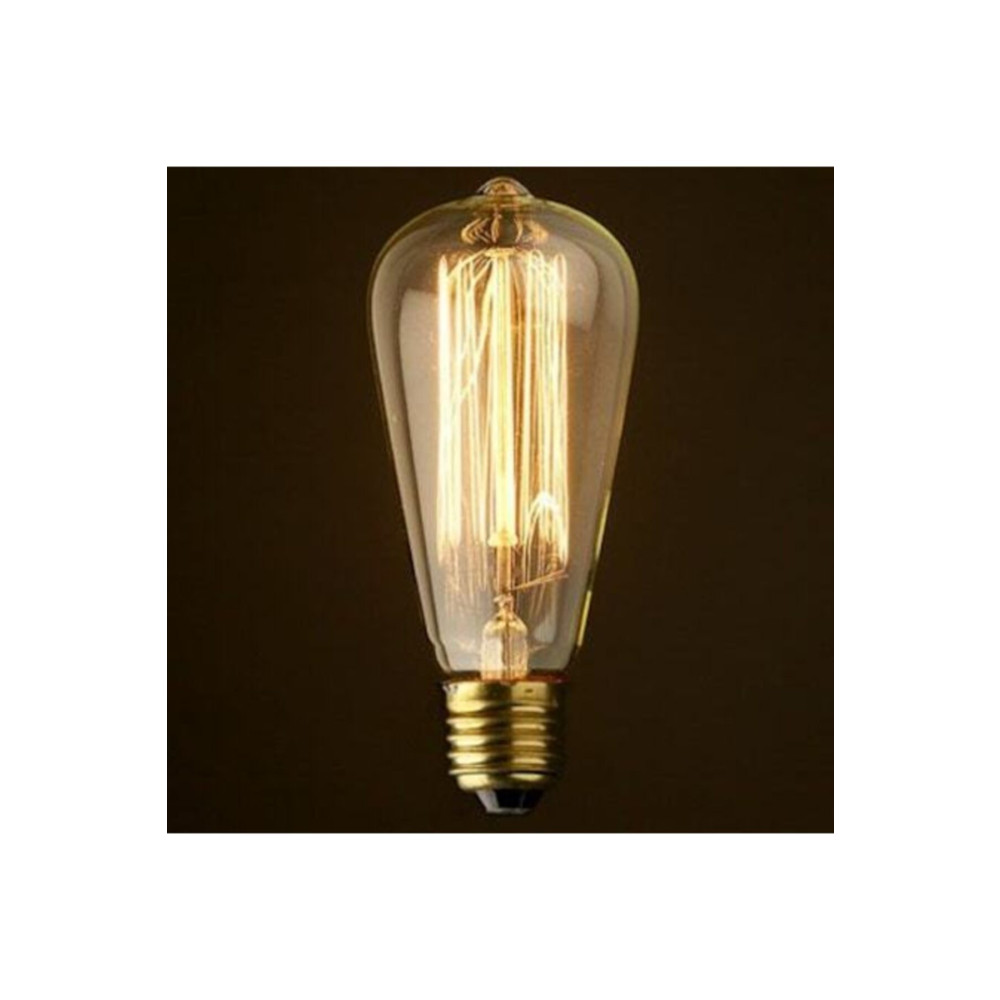 EDİSON Flemanlı Armut St64 Modeli Rustik Ampul 40 Watt E27 Duy Klasik Ampul Fiyatı