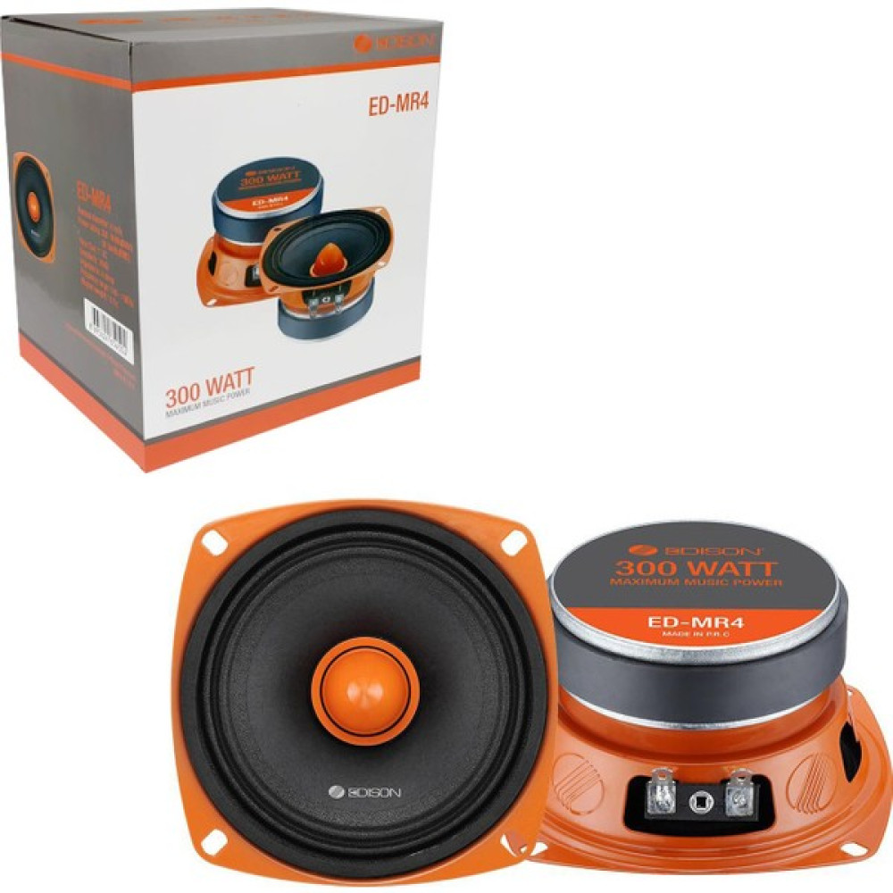 Edison Oto Mıdrange 10cm 300W 60W Rms Pro 2 Adet Edıson Ed-Mr4 Oto Hoparlörleri & SubWoofer Fiyatı