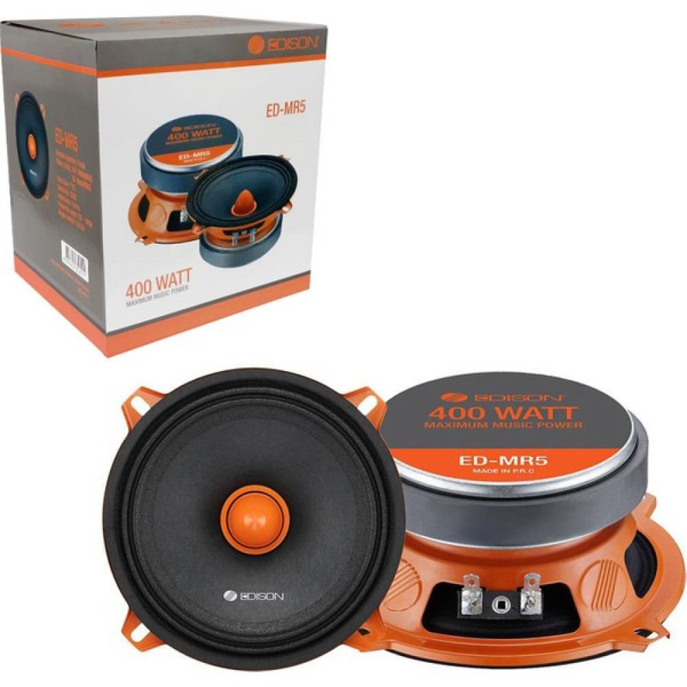 Edison Oto Mıdrange 13cm 400W 80W Rms Pro 2 Adet Edıson Ed-Mr5 Oto Hoparlörleri & SubWoofer Fiyatı