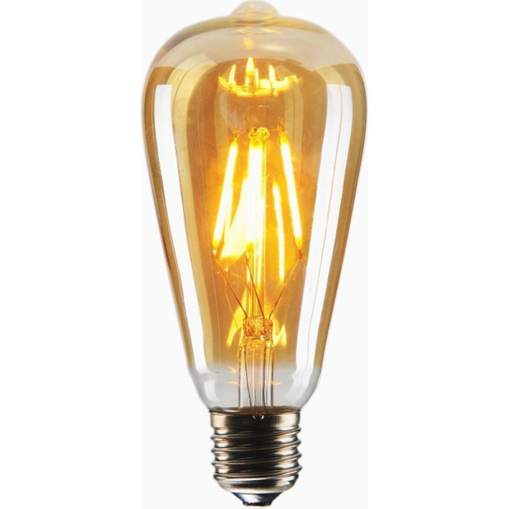 Edison St64 Flamanlı 4W Led Rustik Dekoratif Ampul Vintage Aydınlatma - 1 Adet Tasarruflu Ampul Fiyatı
