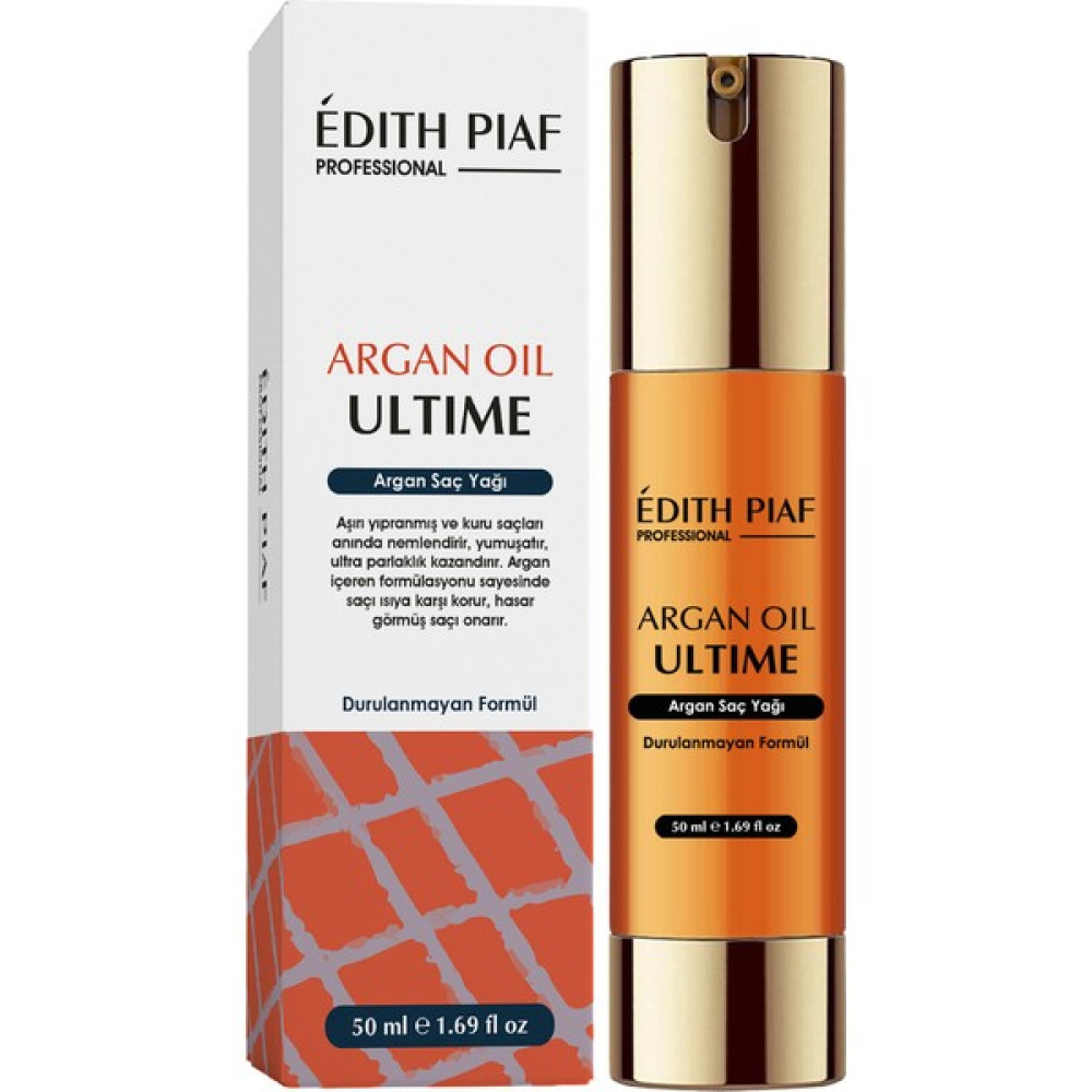 Edith Piaf Argan Saç Yağı 50 ml Saç Bakım Maskeleri & Serumlar & Spreyler Fiyatı