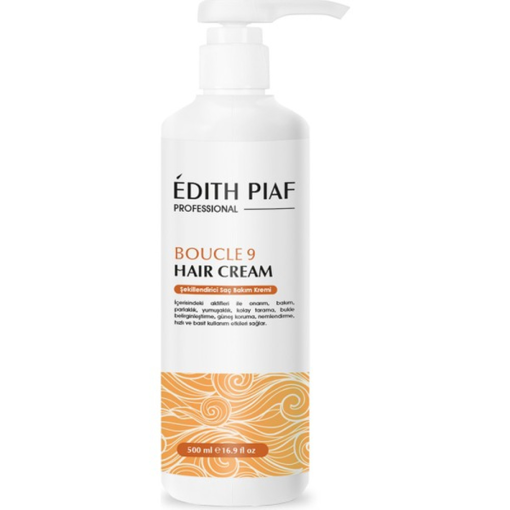 Edith Piaf Boucle 9 Şekillendirici & Bukle Belirginleştirici Saç Bakım Kremi 500 ml Şampuan ve Saç Kremi Fiyatı