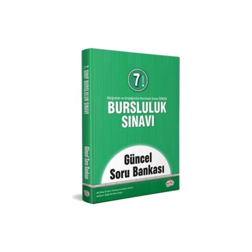 Editör Yayınevi 7. Sınıf Bursluluk Sınavı Güncel Soru Bankası Tüm Dersler Fiyatı