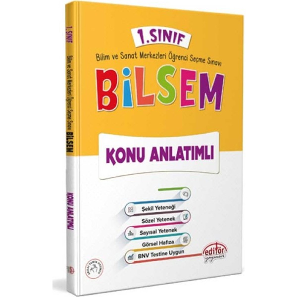 Editör Yayınları 1. Sınıf Bilsem Konu Anlatımlı Tüm Dersler Fiyatı