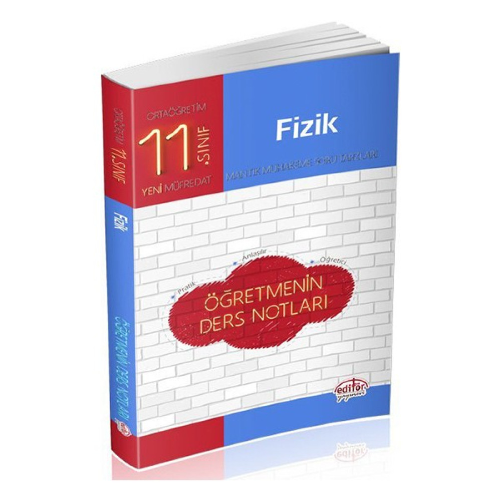 Editör Yayınları 11. Sınıf Fizik Öğretmenin Ders Notları Fizik Fiyatı