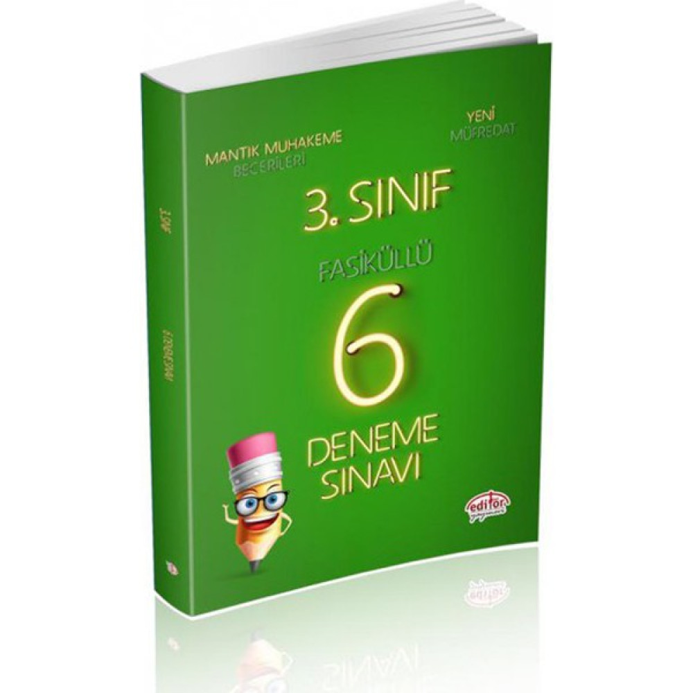 Editör Yayınları 3. Sınıf Fasiküllü 6 Deneme Sınavı Tüm Dersler Fiyatı