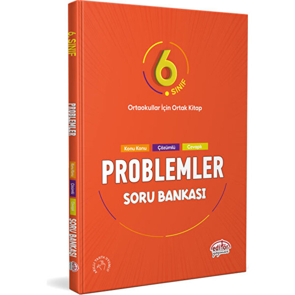 Editör Yayınları 6. Sınıf Problemler Soru Bankası KPSS Fiyatı
