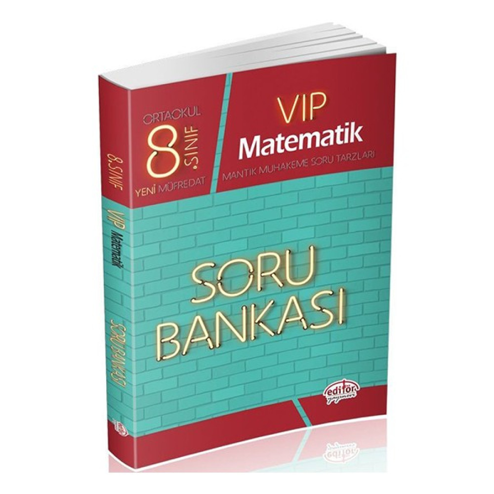 Editör Yayınları 8. Sınıf LGS VIP Matematik Soru Bankası Matematik Fiyatı