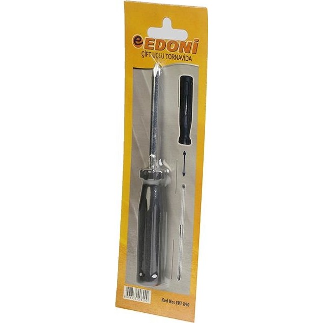 Edoni EDT890 Çift Uçlu Tornavida Yıldız+Düz Değişken Uçlu 15 cm Tornavida Fiyatı