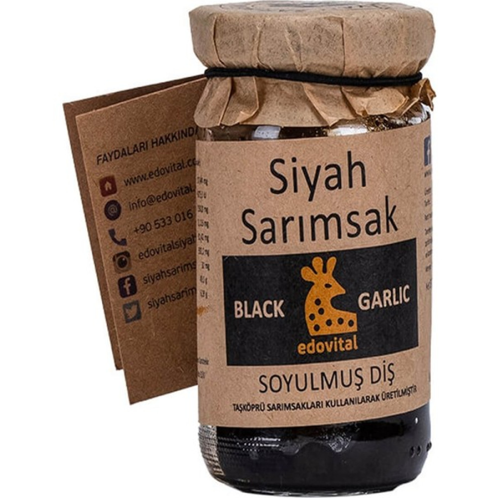 Edovital Siyah Sarımsak Soyulmuş Diş 50GR - 50 gr Oto Boyaları Fiyatı