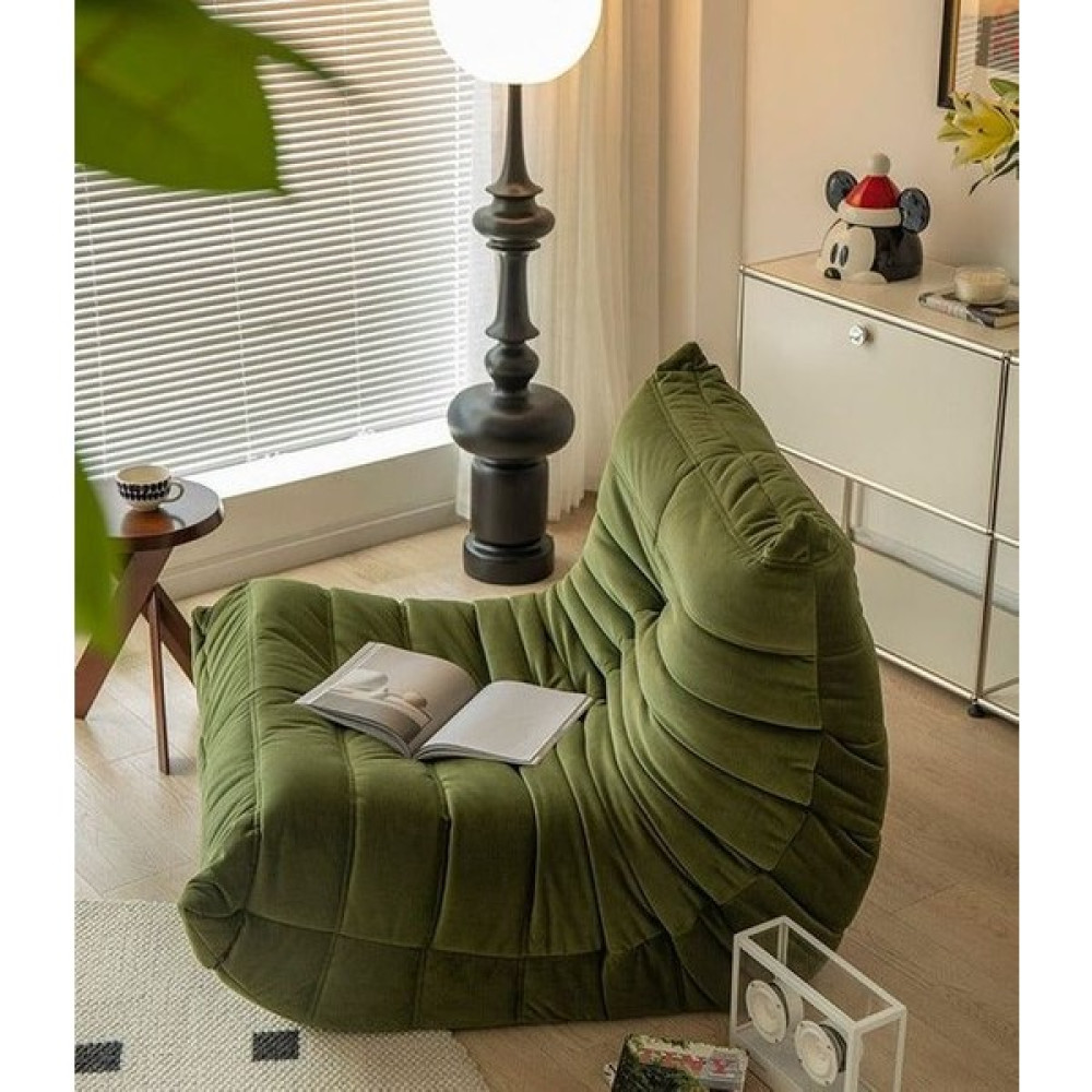 Edsy Home Edsy Puffer Haki Yeşil Renk Berjer - Haki - Yeşil Tekli Koltuk & Berjer Fiyatı