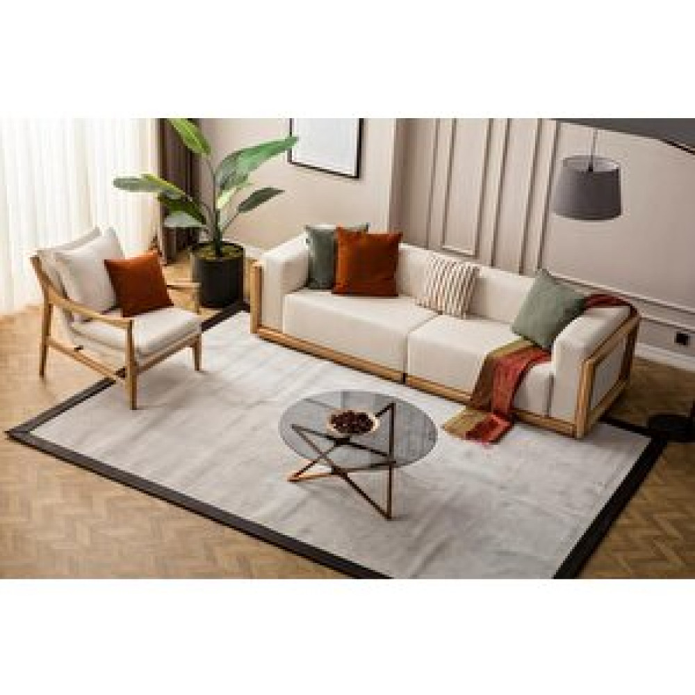 Edsy Home Paris Koltuk Takımı 3+1 Krem Koltuk Takımı / Seti Fiyatı