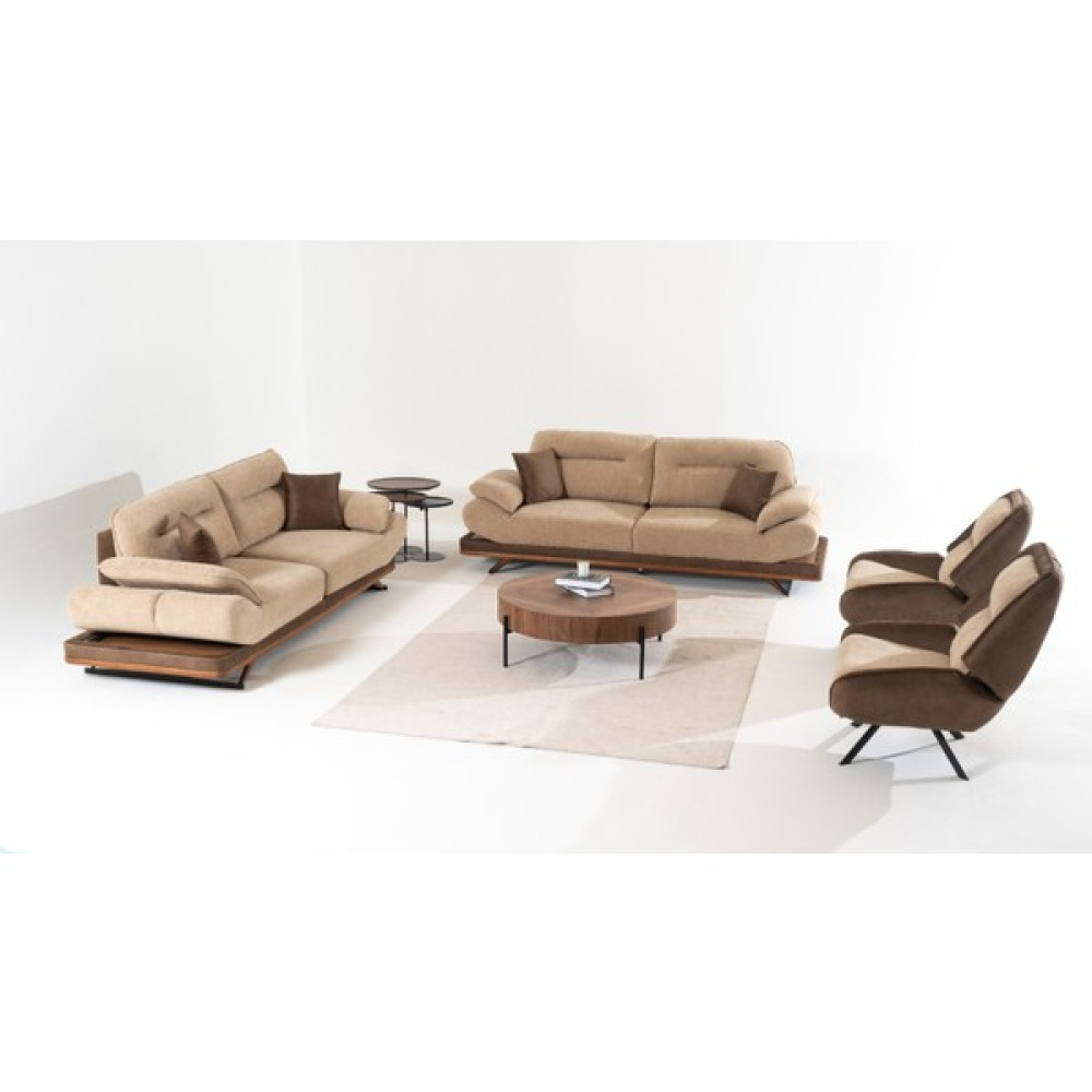 Edsy Home Tokyo Koltuk Takımı 3+3+1 Krem Koltuk Takımı / Seti Fiyatı
