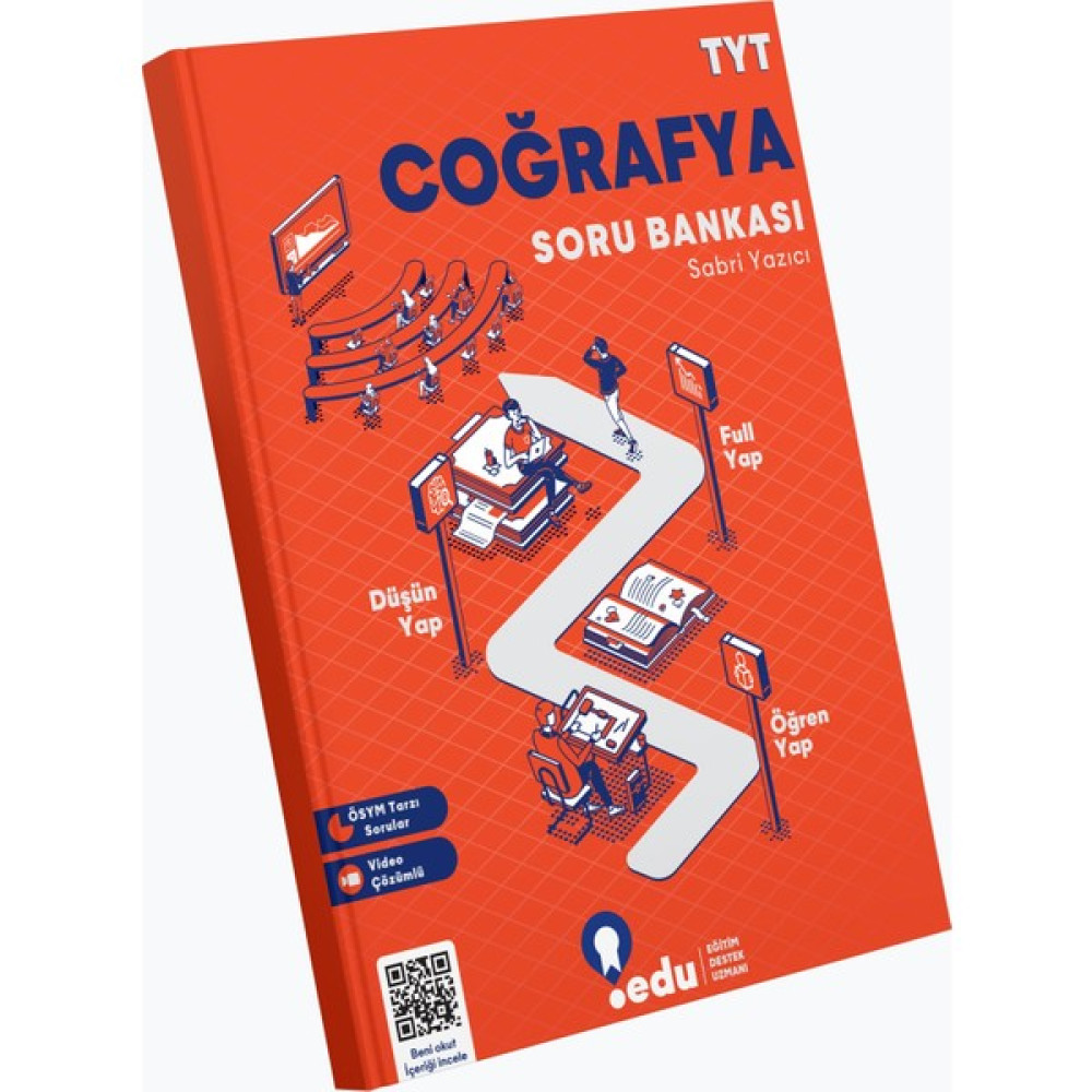Edu Yayınları (Eğitim Destek Uzmanı) Tyt Coğrafya Soru Bankası Kaynak Kitapları Fiyatı