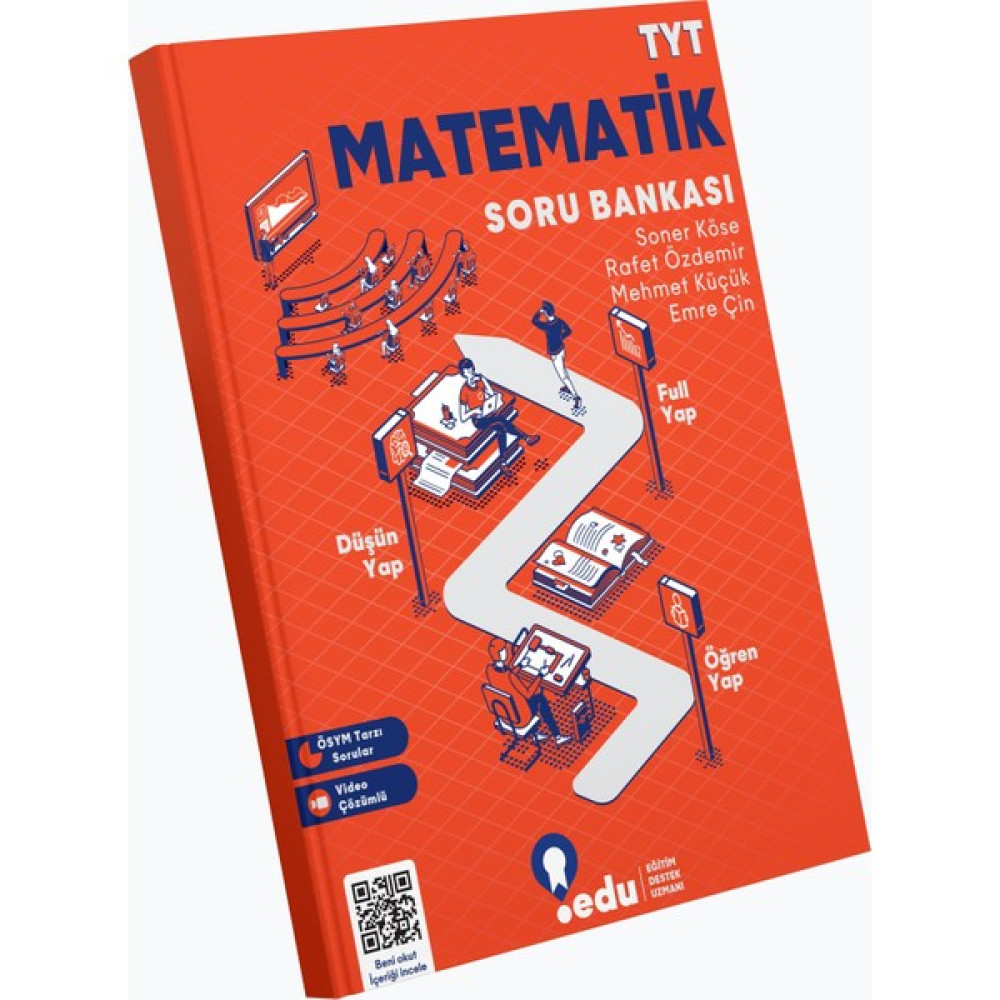 Edu Yayınları (Eğitim Destek Uzmanı) Tyt Matematik Soru Bankası Kaynak Kitapları Fiyatı