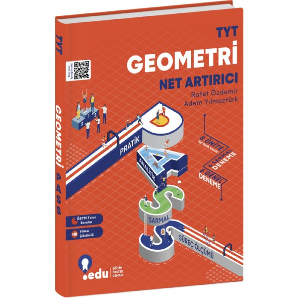 Edu Yayınları Tyt Pass Geometri Net Artırıcı Deneme Temel Yeterlilik Testi (TYT) Fiyatı