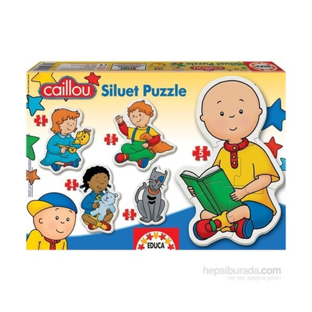 Educa Caıllou Siluet Puzzle Eğitici Oyuncak Fiyatı
