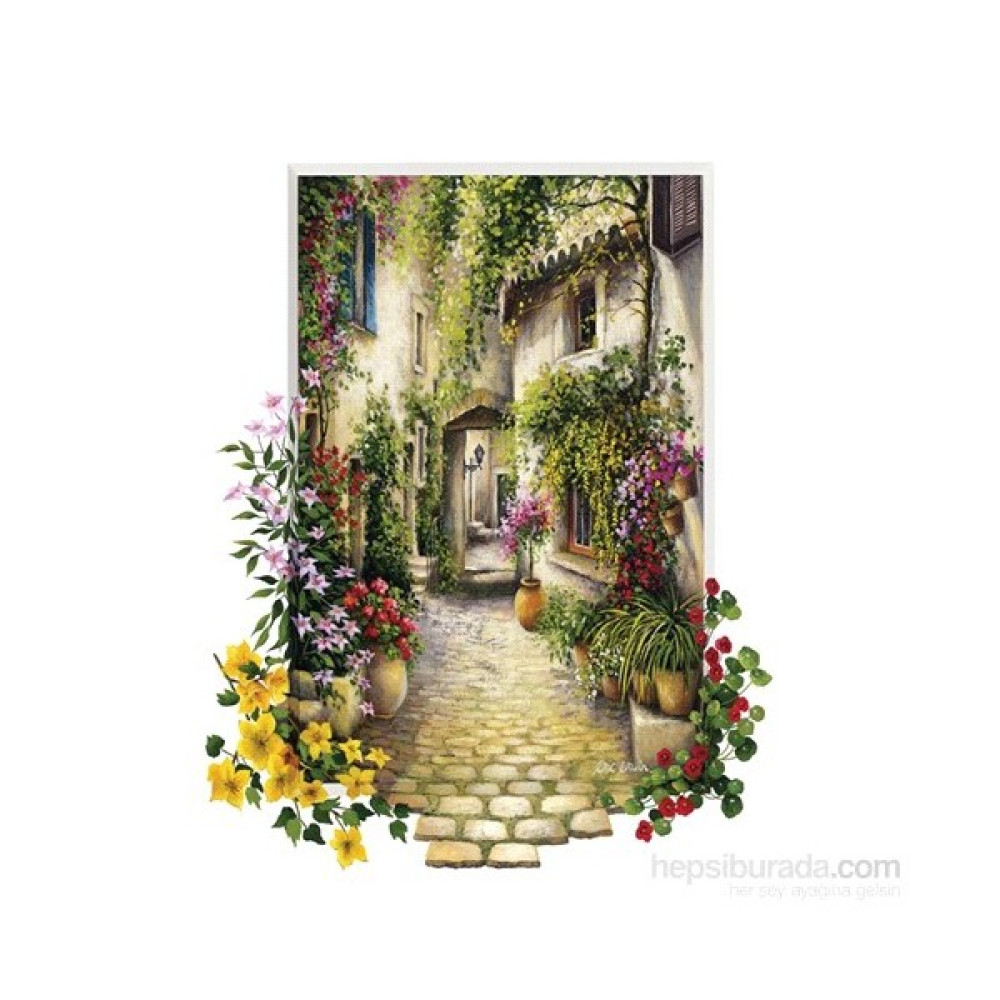 Educa Çiçekli Ara Sokak - 1000 Parça Puzzle - Standart Puzzle & Aksesuarları Fiyatı