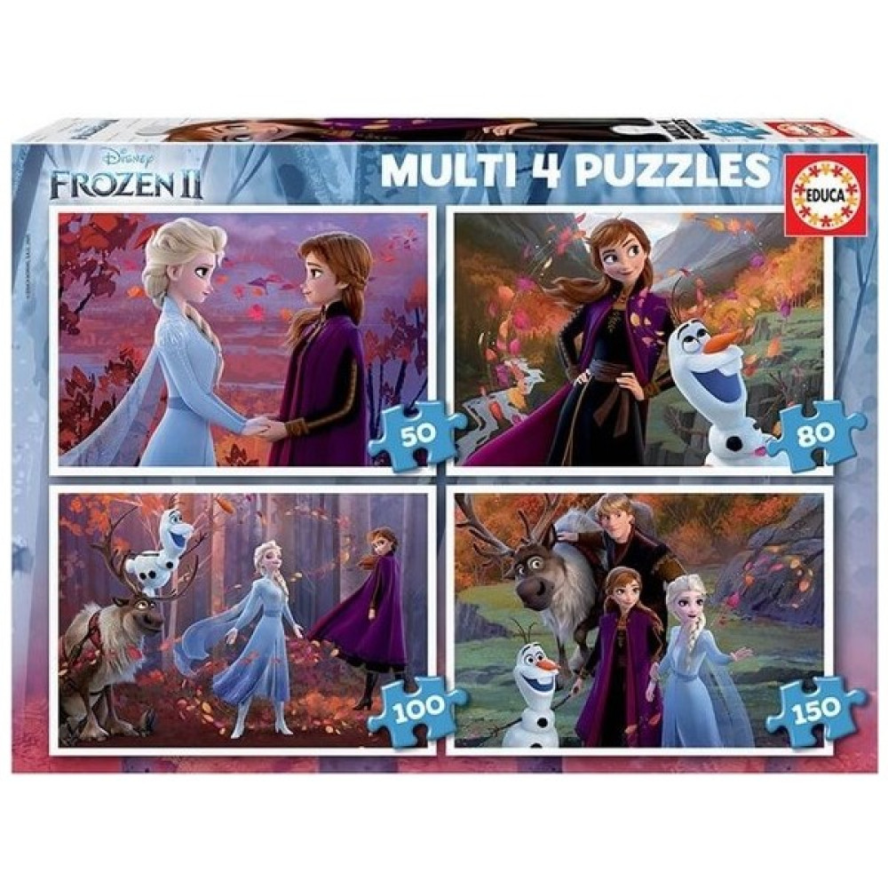 Educa Multi 4 Frozen 2 50+8 Eğitici Oyuncak Fiyatı