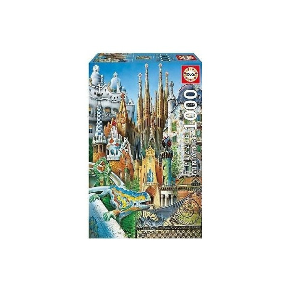 Educa Puzzle 1000 Parça Collage Gaudı Oto Boyaları Fiyatı