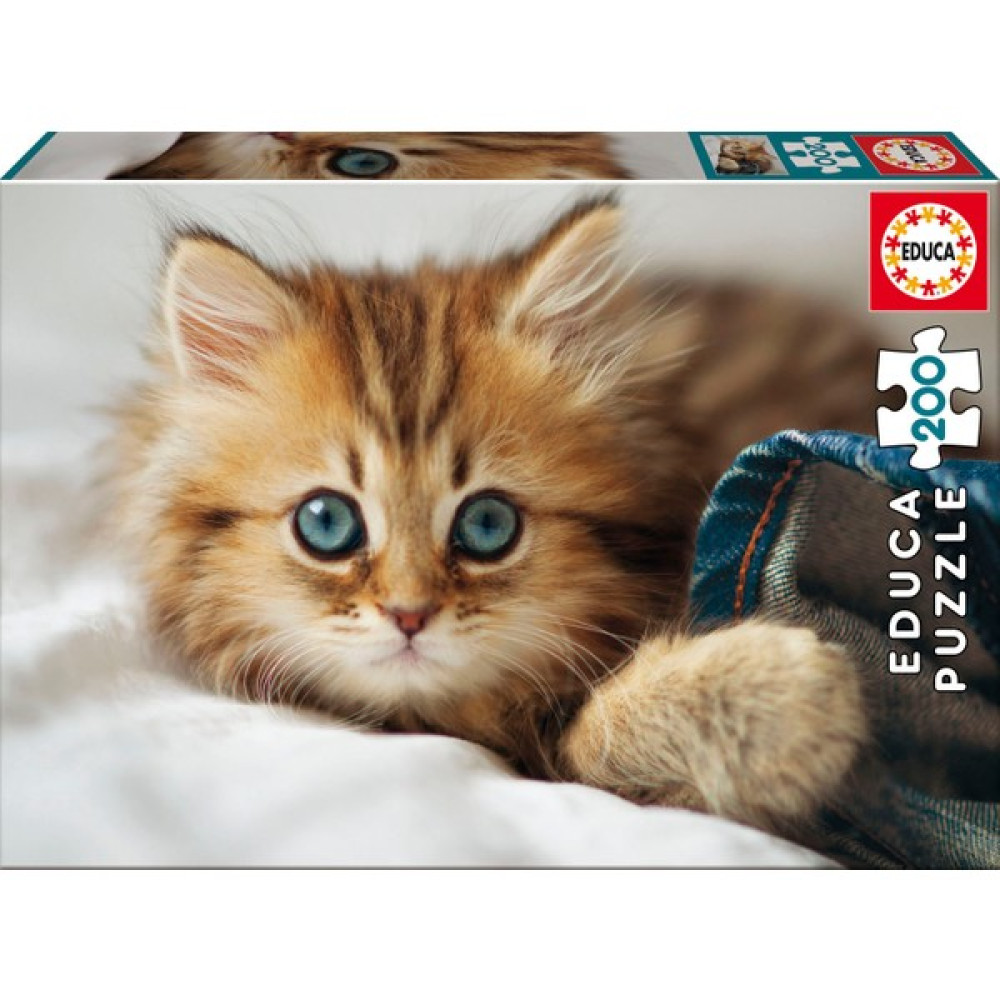 Educa Puzzle Kitten 200 Parça Karton Puzzle Puzzle & Aksesuarları Fiyatı