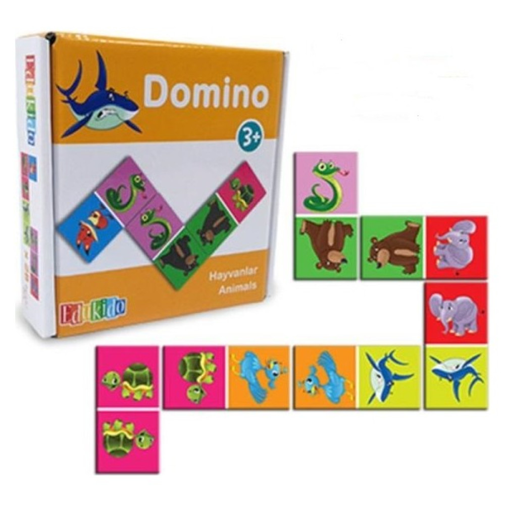 Edukido Domino Hayvanlar EDU-3013 U287725 Oto Boyaları Fiyatı