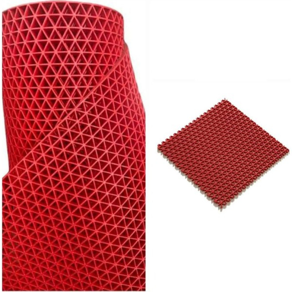 Edükkanım Edukkanim Kaydırmaz Pvc Paspas Z Mat Yıldız Iç - Dış Tüm Islak Zemin - Kırmızı - 50 x 90 cm Araca Özel Paspaslar Fiyatı