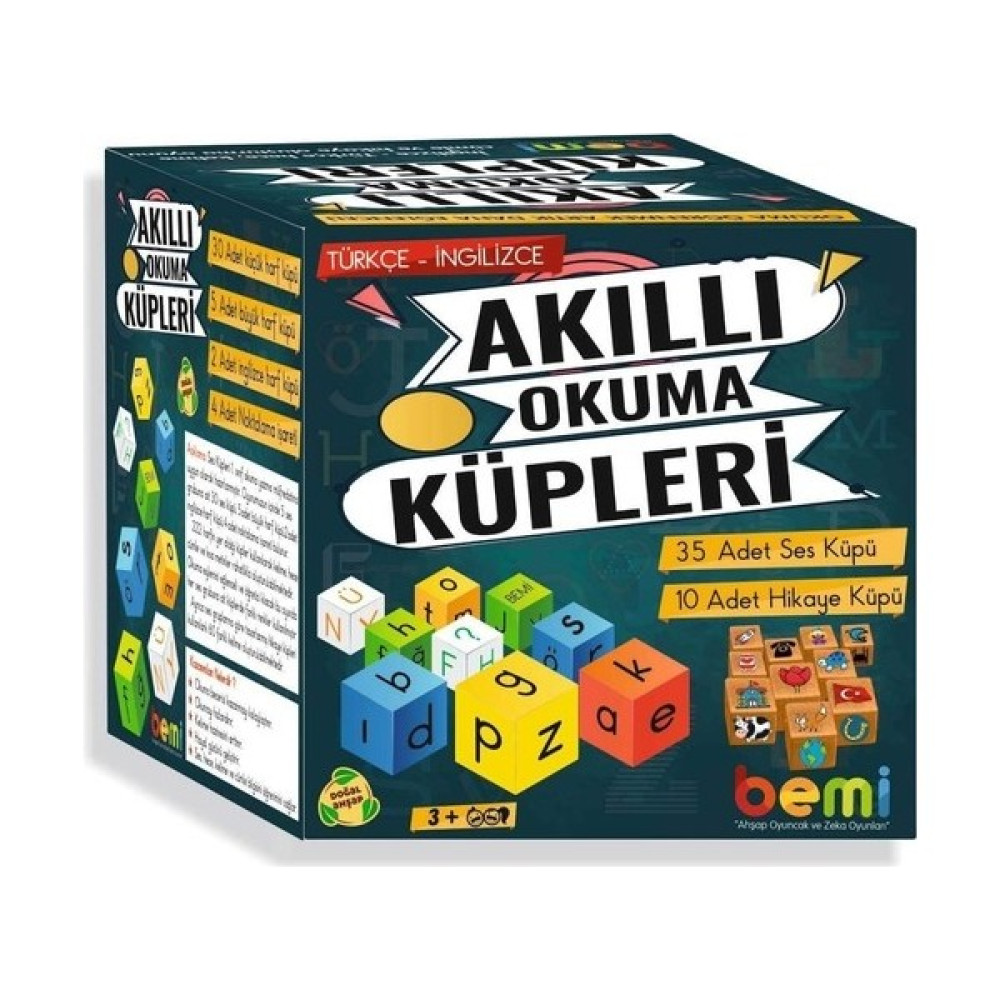Edumat Akıllı Okuma Küpleri Bemi Çocuk Oyuncağı Fiyatı