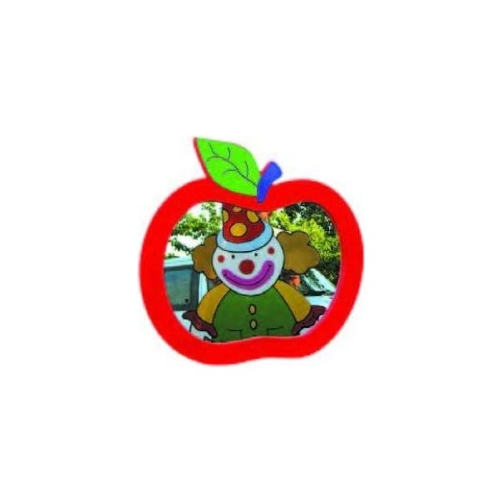 Edutoys Elma Figürlü Lavabo Aynası (50X45 Cm) Banyo Aynası Fiyatı