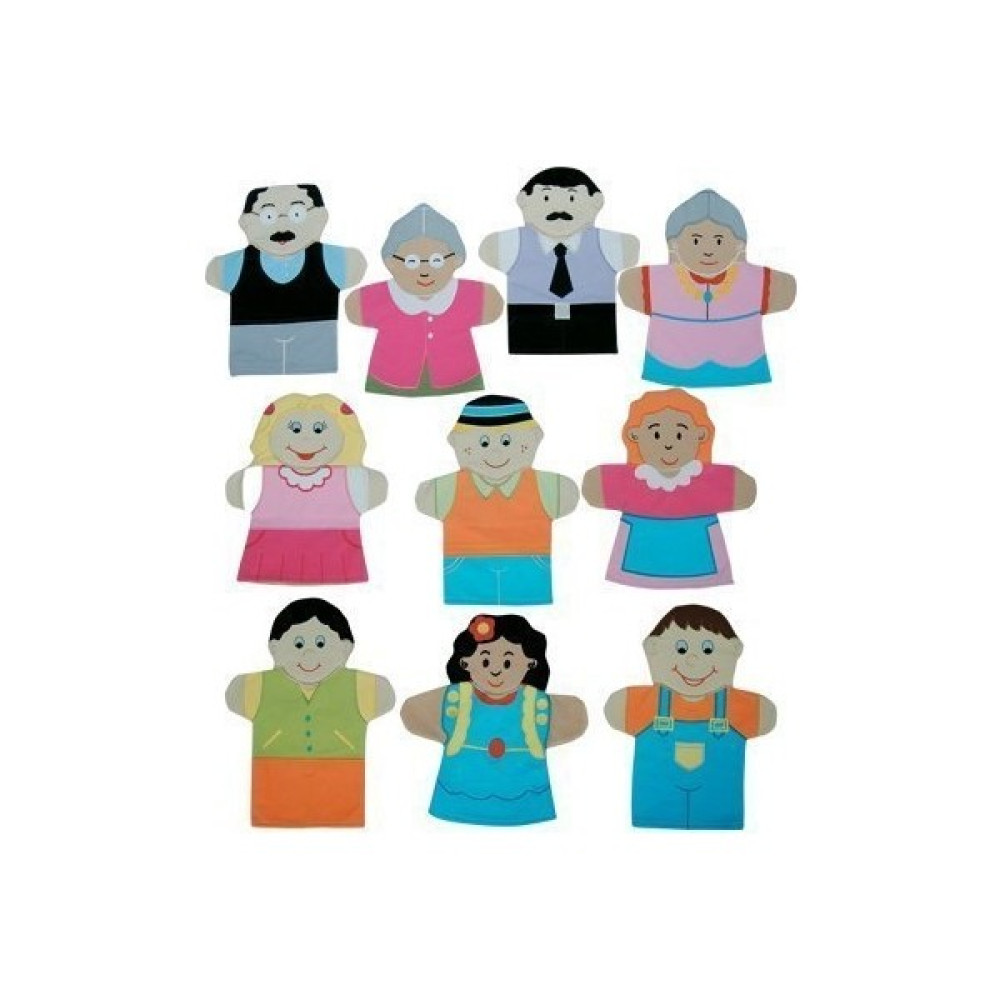 Edutoys İnsan Figürlü Kuklalar 10 Adet Bebek Oyuncakları Fiyatı