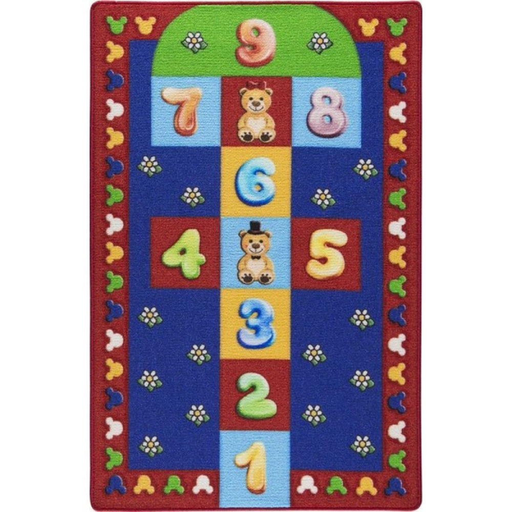 Edutoys Seksek Oyun Halısı - Renkli - 133 x 190 cm Oyuncak Fiyatı