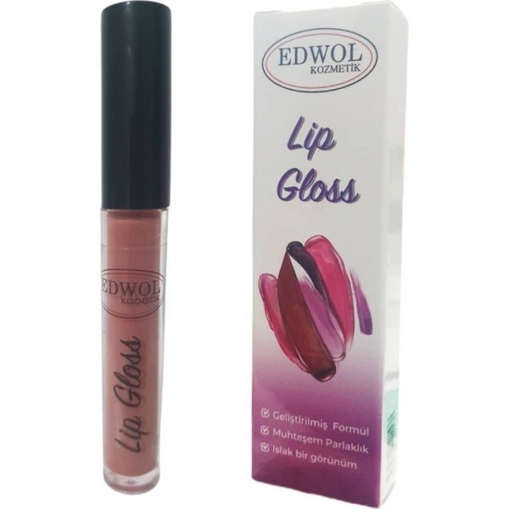 Edwol Make Up Likit Işıldayan Parlak Nude Kahverengi Parlak Ruj Rujlar & Dudak Parlatıcıları Fiyatı