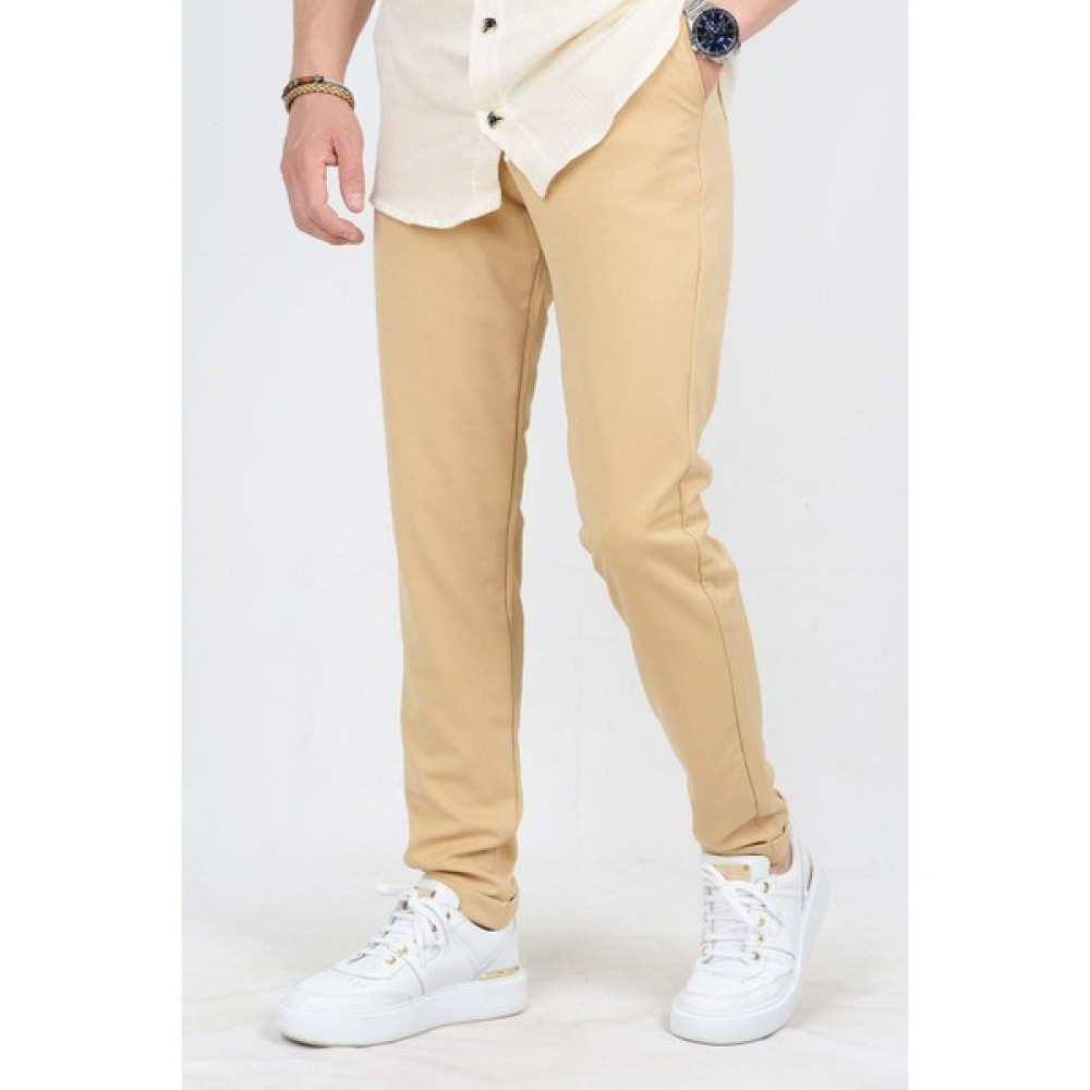 Edwox Erkek Beli Lastikli Slim Fit Double Paça Jogger Pantolon PNT02 Erkek Pantolon Fiyatı