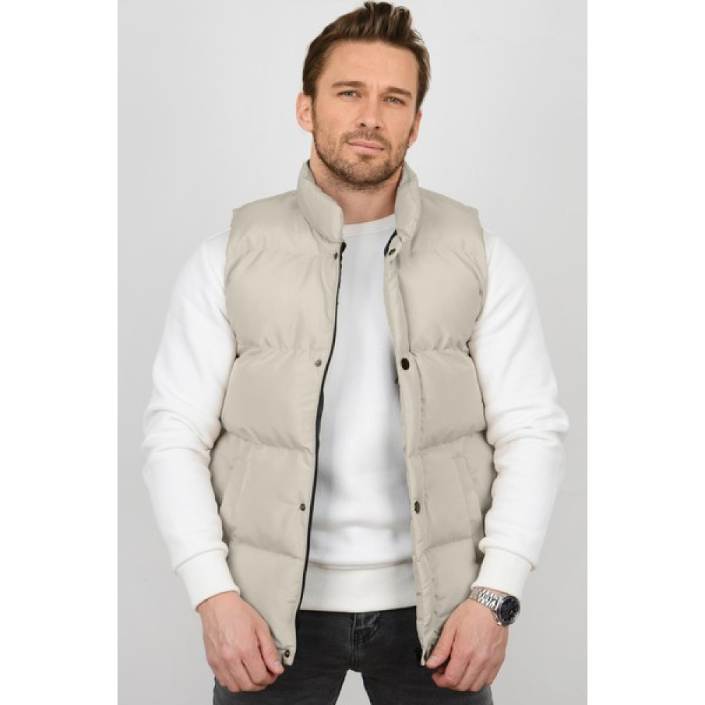 Edwox Erkek Crozvise Slim Fit Şişme Yelek KF03 Erkek Yelek Fiyatı