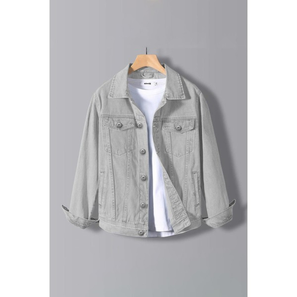 Edwox Erkek Slim Fit Denim Kot Ceket Erkek Ceket Fiyatı