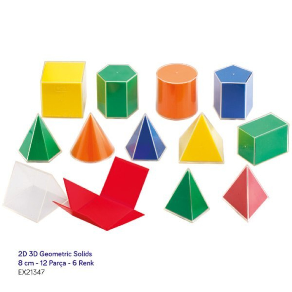 Edx 2D 3D Geometrik Şekiller Eğitici Oyuncak Fiyatı