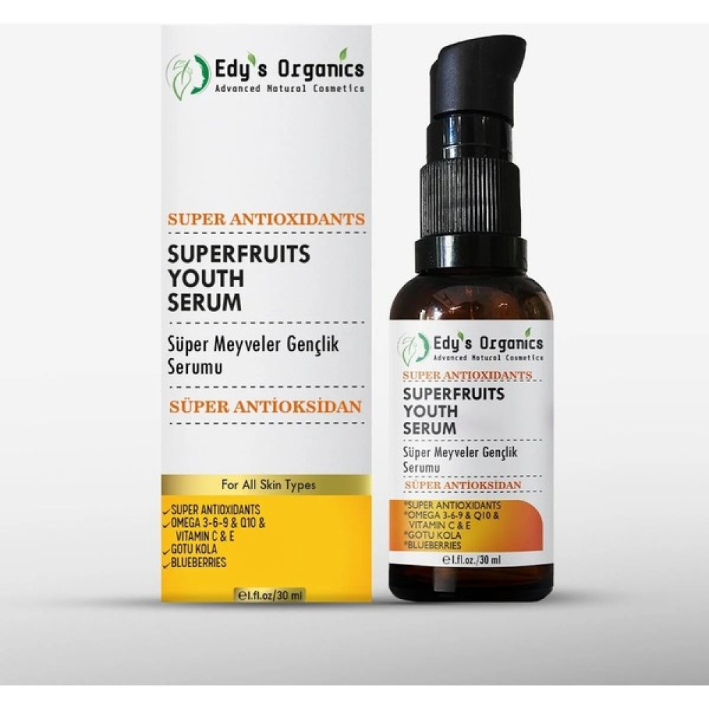 Edy'S Organics -Süper Meyveler Gençlik Serumu| Q10+ C & E Vitamini | 30 ml Oto Boyaları Fiyatı