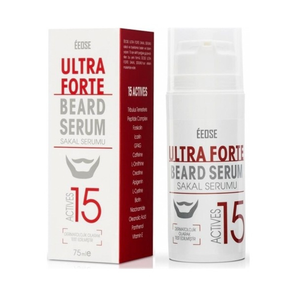 Eeose Ultra Forte Actives 15 Sakal Serumu 75ml Cilt ve Yüz Bakımı Fiyatı