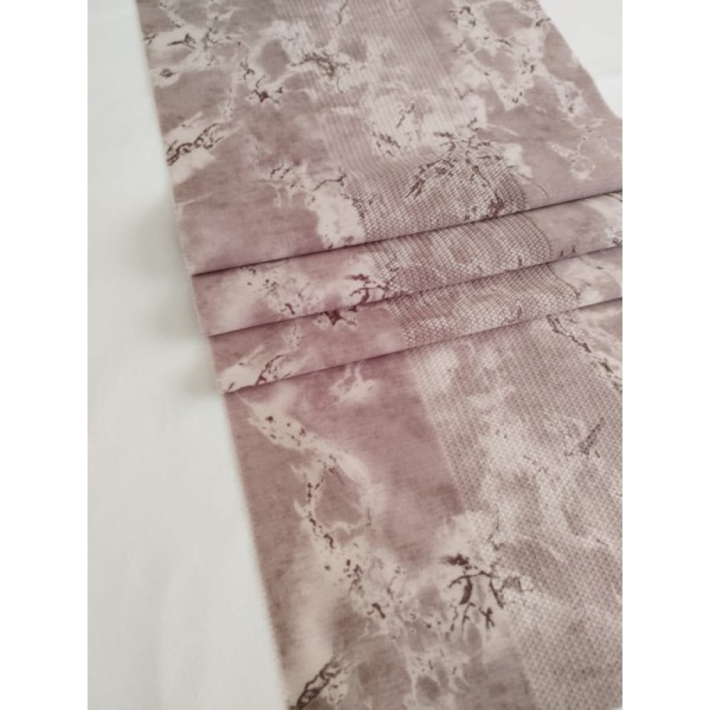 Ef Tasarım Mermer Desenli Runner - Sütlükahve - Sütlü Kahve - 140 x 40 cm Masa Örtüsü Fiyatı