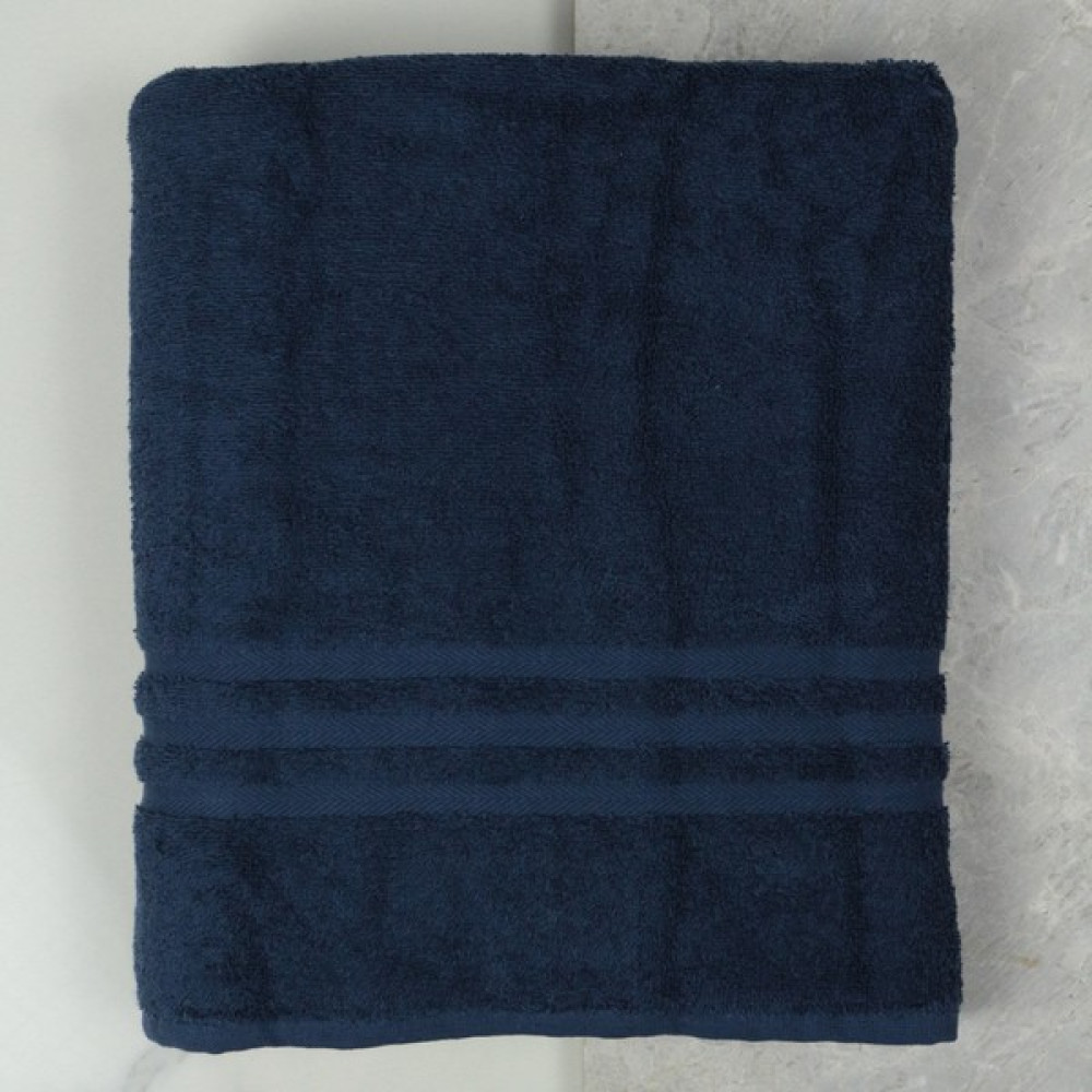 Efabrika Leora %100 Pamuklu 70X140 Banyo Havlusu - Lacivert - 70 x 140 cm Banyo Havlusu Fiyatı