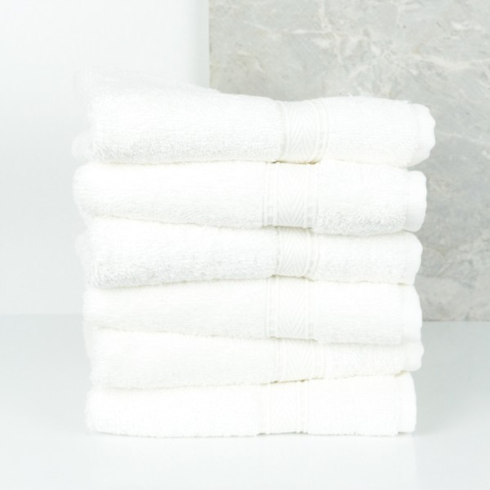 Efabrika Luna %100 Pamuklu 6'lı 30X30 El Yüz Havlu Seti - 30 x 30 cm - Beyaz El / Yüz Havlusu Fiyatı