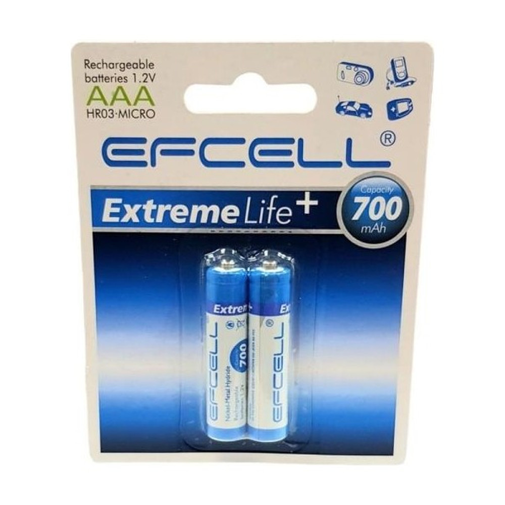 Efcell Aaa 1.2V 700MA Nimh Şarjlı Ince Kalem Pil Kalem & Yazı Gereçleri Fiyatı
