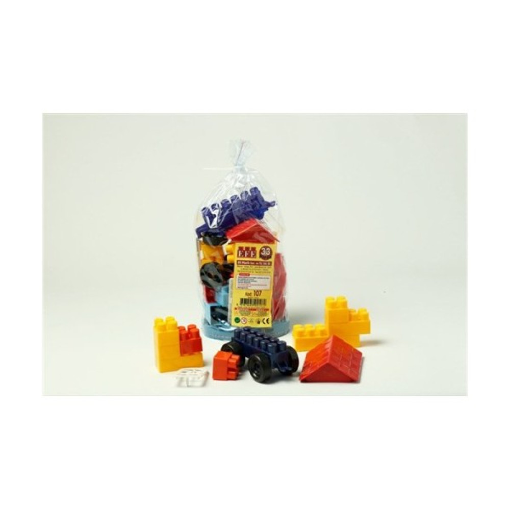 Efe 33 Parça Eğitici Öğretici Puzzle Bloklar Legolar ( Yapım Oyuncakları ) Fiyatı
