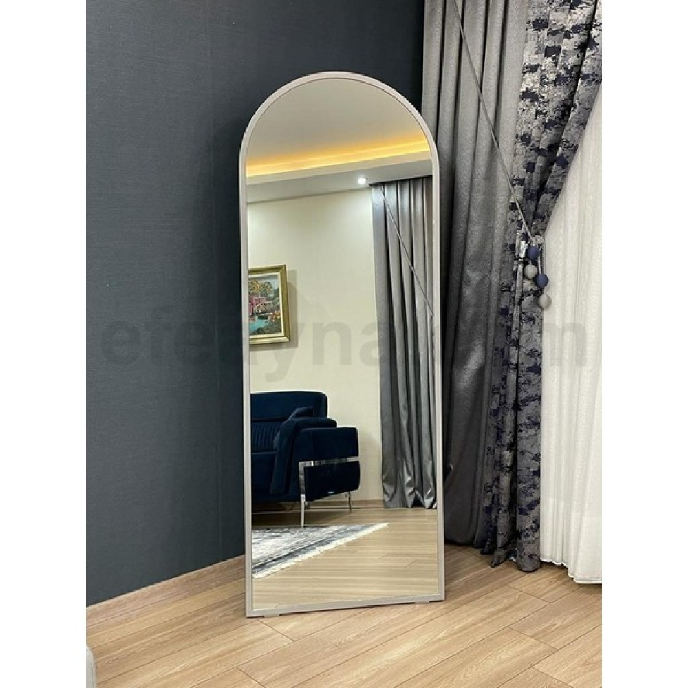 Efe Ayna Dekorasyon Ayaklı Boy Aynası-Gümüş ÇERÇEVELİ-180X70CM - Gümüş Ayna Fiyatı