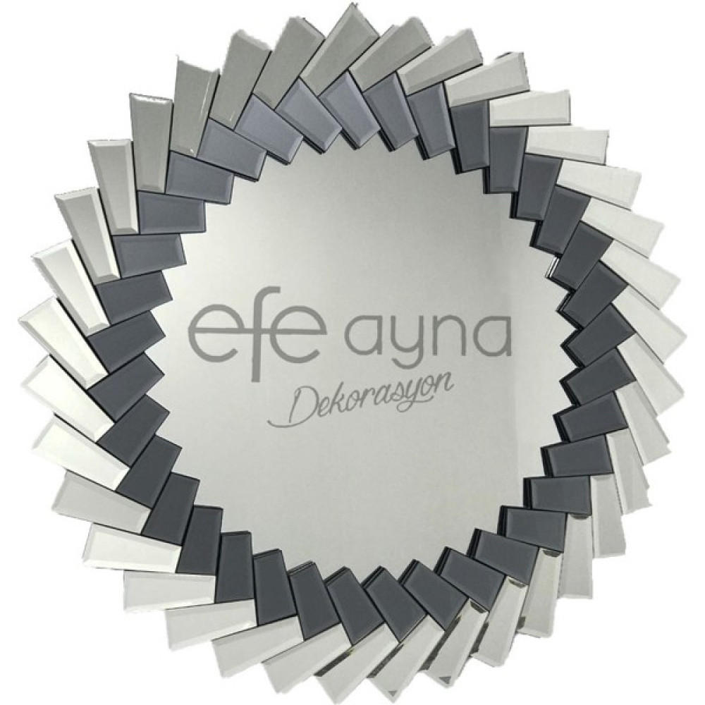 Efe Ayna Dekorasyon Rüzgar Model Füme Ayna - Gümüş Ayna Fiyatı