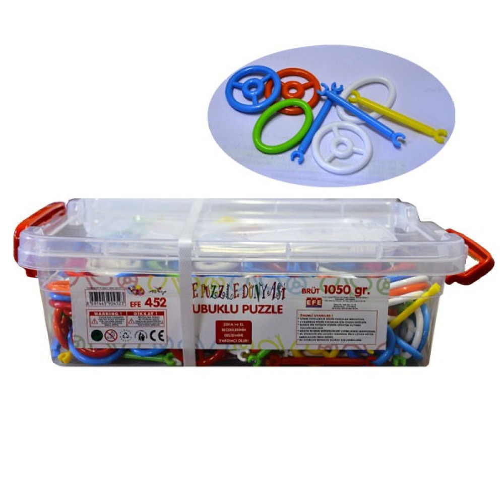 Efe Oyuncak 452 Çubuklu Puzzle Büyük Eğitici Oyuncak Fiyatı