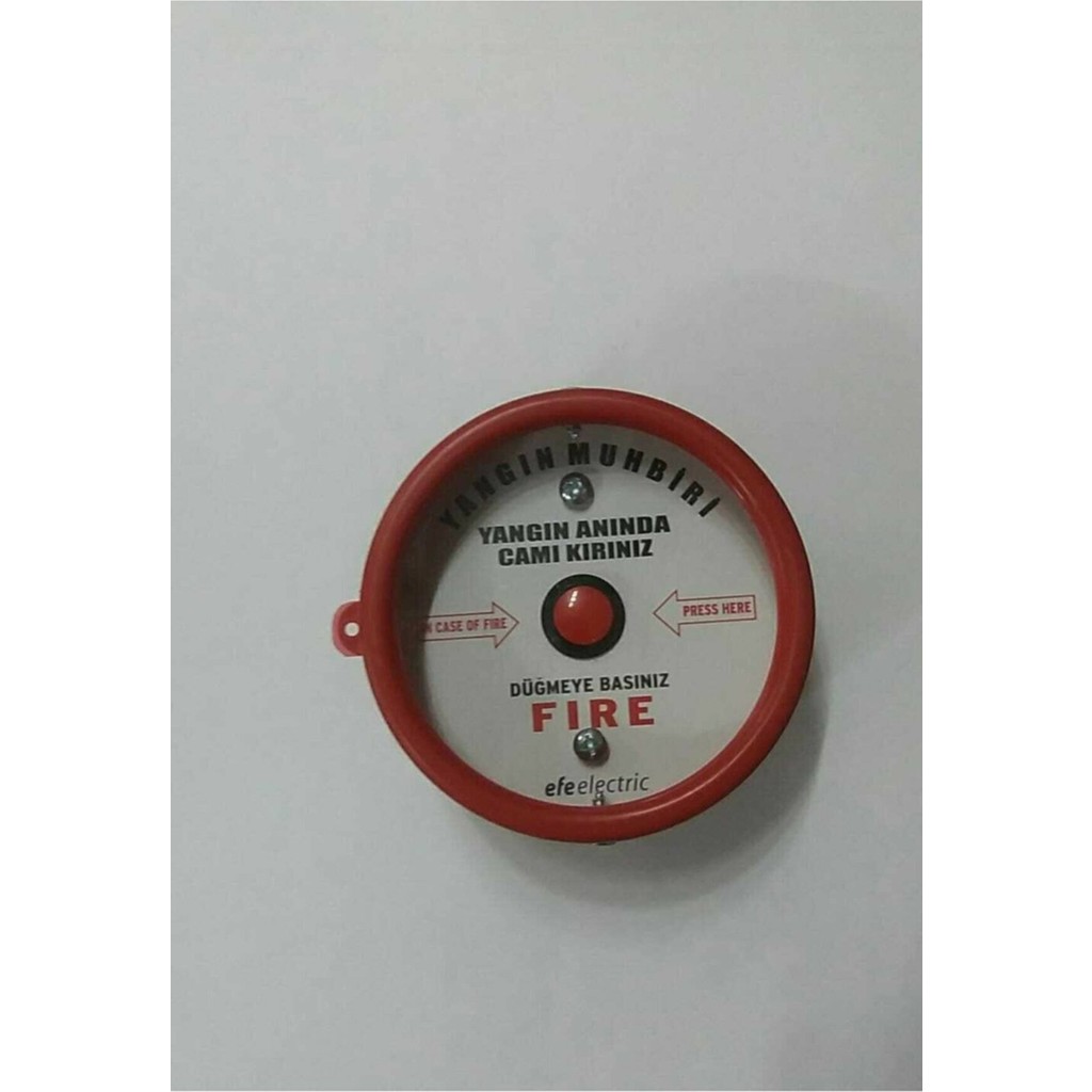 Efe Yangın Alarm Butonu Güvenlik Sistemi Setleri Fiyatı