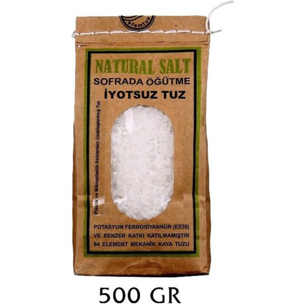 Efem Tuz İyotsuz Kaya Tuzu 4 x 500 gr Diğer Fiyatı